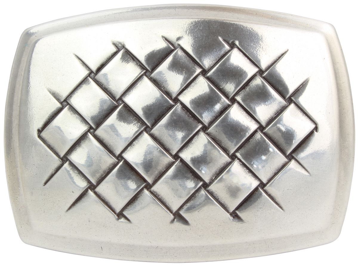 G�rtelschnalle Plate Straw 4,0 cm