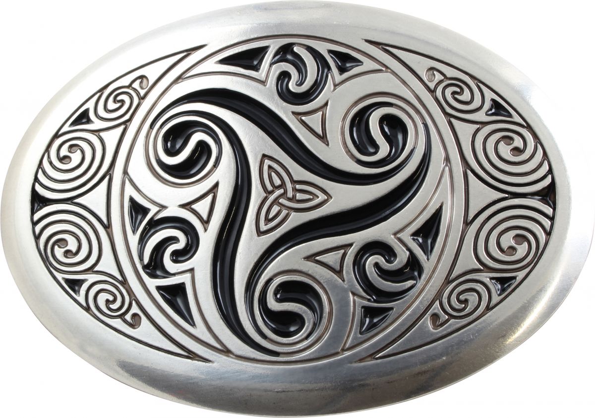 G�rtelschnalle Triskele 4,0 cm