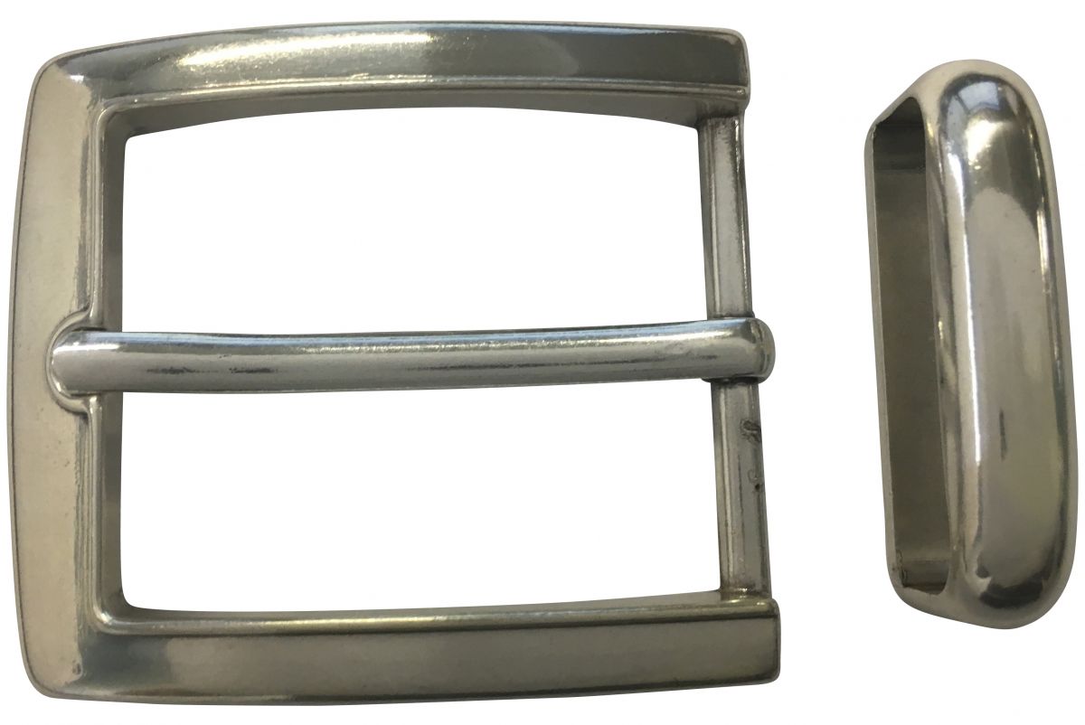 G�rtelschnalle mit Schlaufe 4,0 cm