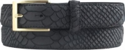 Ledergürtel Herren Echtleder 3 cm Casual Pythonprägung Ledergürtel Herren Echtleder 3 cm Casual Pythonprägung