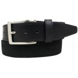 G�rtel Stretchg�rtel Herren Leder 3,5 cm Hose elastisch