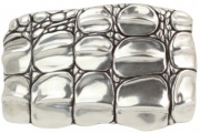 G�rtelschnalle Kroko Plate 4,0 cm