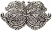 G�rtelschnalle Federkleid 4,0 cm