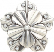 G�rtelschnalle Flower 4,0 cm