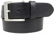 Ledergürtel Herren Rindleder 4 cm Edelstahl-Schnalle Ledergürtel Herren Rindleder 4 cm Edelstahl-Schnalle