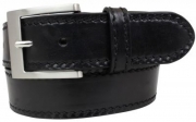 Ledergürtel Herren Rindleder 4 cm Edelstahl-Schnalle Ledergürtel Herren Rindleder 4 cm Edelstahl-Schnalle
