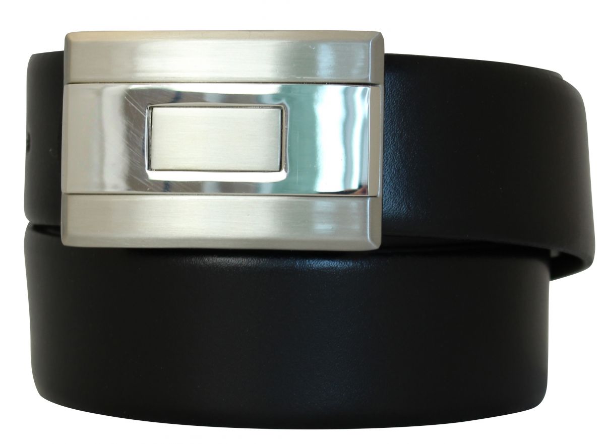 Lederg�rtel mit Koppelschlie�e 3,5cm