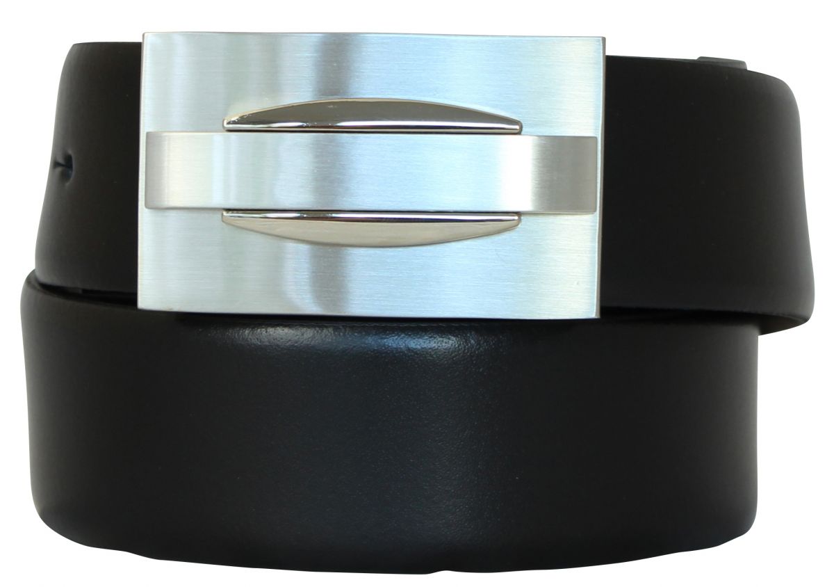 Lederg�rtel mit Koppelschlie�e 3,5cm