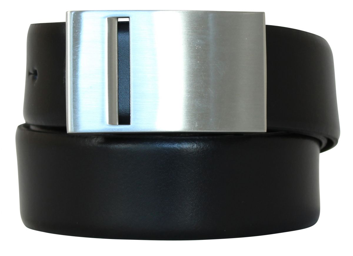 Lederg�rtel mit Koppelschlie�e 3,5cm