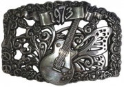 G�rtelschnalle Gitarre von 1973 4,0 cm