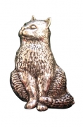Ansteckpin Katze