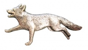 Ansteckpin Fuchs im Trab