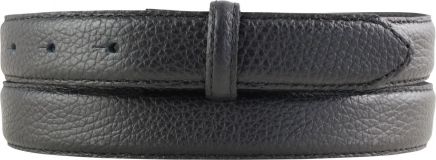 G�rtel mit Pigmentpr�gung und Steppnaht ohne Schlie�e 2,5 cm Schwarz