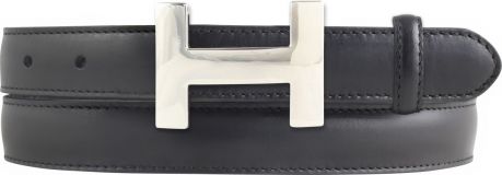 Damen-G�rtel Horus aus Vollrindleder bombiert 2,5 cm Silber Schwarz