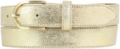 Kindergürtel in Metall-Optik Gold 3,0 cm Gold