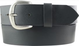 Jeansg�rtel aus Vollrindleder 4,5 cm Dunkelgrau