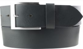 Gürtel aus Vollrindleder 4,5 cm Dunkelgrau