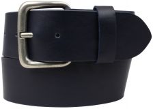 Gürtel aus Vollrindleder 5,0 cm Marine