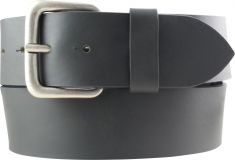 Gürtel aus Vollrindleder 5,0 cm Dunkelgrau