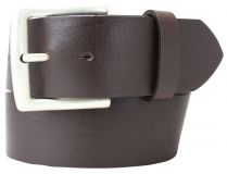 Gürtel aus Vollrindleder 5,0 cm Braun