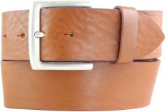 Gürtel aus Vollrindleder 5,0 cm Tabac