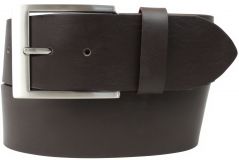 Gürtel aus Vollrindleder 5,0 cm Braun