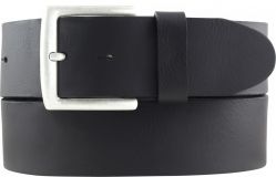 Gürtel aus Vollbüffelleder 5,0 cm Schwarz