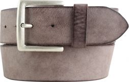 Gürtel aus weichem Vollrindleder 5,0 cm Braun