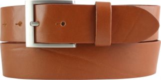 Gürtel aus Vollrindleder 4,0 cm Tabac