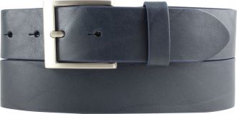 Gürtel aus Vollrindleder 4,0 cm Marine