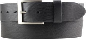 Gürtel aus Vollrindleder 4,0 cm Schwarz