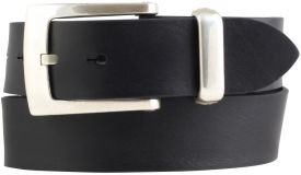 Designer-Gürtel aus Vollrindleder 4,0 cm Schwarz