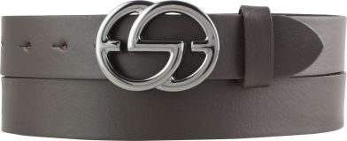 Designer-Gürtel EMIL aus Vollrindleder 3,0 cm Schwarz Braun