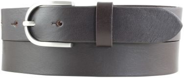 Damengürtel aus Vollrindleder 3,0 cm Braun