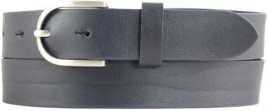 Damengürtel aus Vollrindleder 3,0 cm Marine