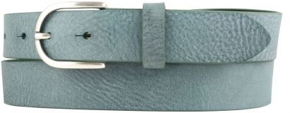 Damen-Gürtel aus weichem Vollrindleder 3,0 cm Khaki