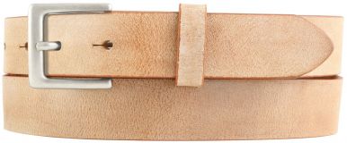 Gürtel aus weichem Vollrindleder 3,0 cm Tabac