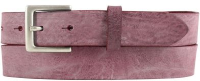 Gürtel aus weichem Vollrindleder 3,0 cm Bordeaux