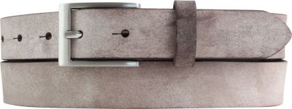 Kinder-Gürtel aus weichem Vollrindleder 3,0 cm Braun