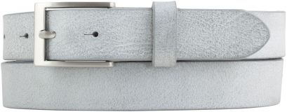Kinder-Gürtel aus weichem Vollrindleder 3,0 cm Jeansblau