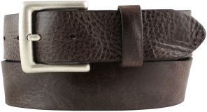 Gürtel aus Vollrindleder im Used-Look 4,0 cm Chocolate