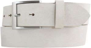 Herrengürtel aus weichem Vollrindleder 4,0 cm Mist