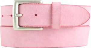 Gürtel aus weichem Vollrindleder 4,0 cm Fuchsia