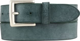 Gürtel aus weichem Vollrindleder 4,0 cm Khaki