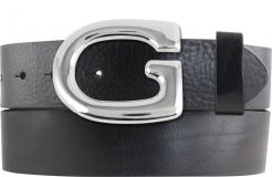 Gürtel aus Vollrindleder mit Gina-Schließe 4,0 cm Schwarz