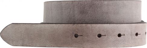 Wechselgürtel aus weichem Vollrindleder ohne Schließe 3,0 cm Braun
