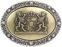 G�rtelschnalle Wappen Bayern 4,0 cm bicolor s/g