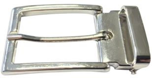Gürtelschnalle 3,0cm Angebot geschwärzt Silber