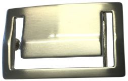Gürtelschnalle Koppel 3,5cm Silber