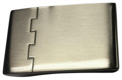 Gürtelschnalle Koppel 3,5cm Silber